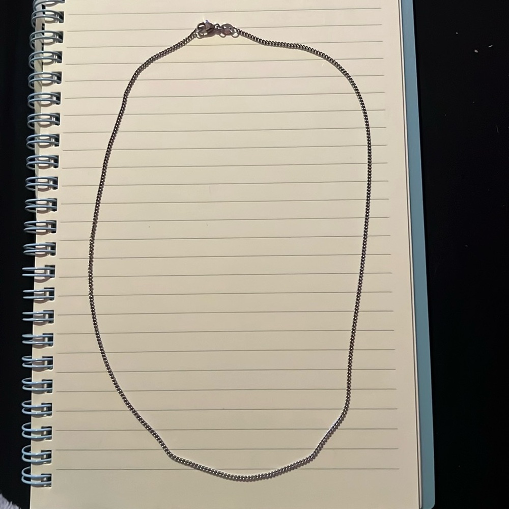 James Avery silver Fine Curb Chain 18”